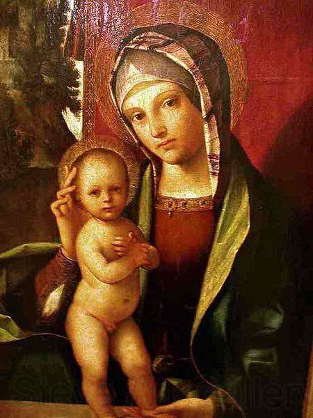 Boccaccio Boccaccino Virgin and Child Norge oil painting art